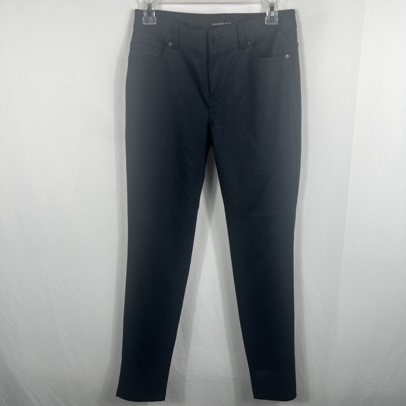 Andrew Marc Pants - Andrew Marc Women's Navy Blue Pants Size 4 Stretchy New With Tags Washable